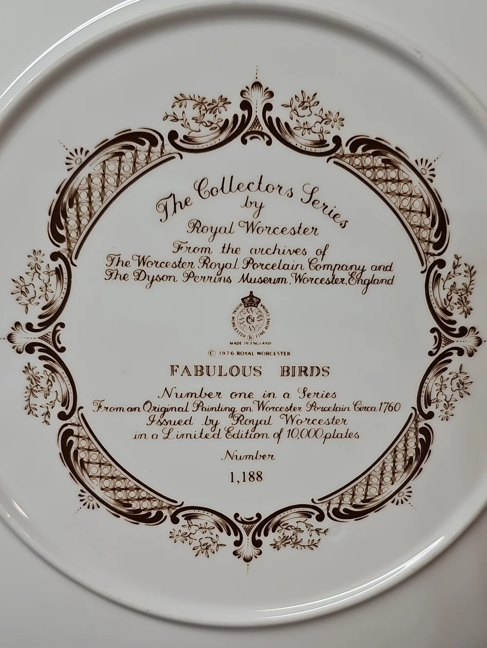 Royal Worcester vintage royal